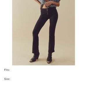 Free people Jett low rise flare jeans. New with tag.